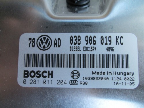 038906019KC ECU Engine Control Unit VW Passat Skoda Superb New Genuine - Picture 3 of 3