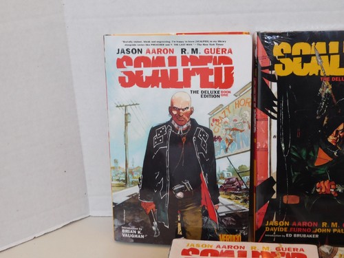 NEW SEALED Scalped Deluxe Edition #1-5 HC Vertigo Jason Aaron - Picture 2 of 8