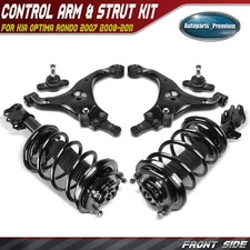 8x Front Complete Strut & Coil Spring Control Arm Kit for Kia Optima Rondo 07-11