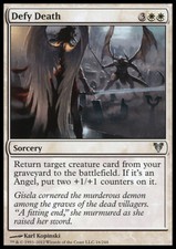MTG Magic the Gathering Defy Death (16/252) Avacyn Restored LP