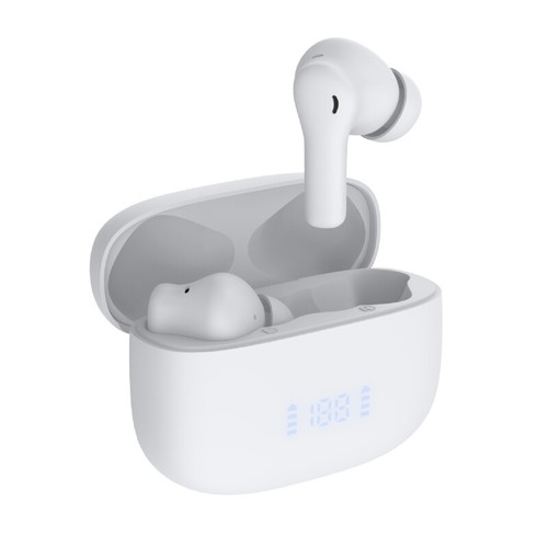 GROOV-E ULTRA BUDS TRUE WIRELESS EARPHONES WITH ENC & ANC - WHITE - GVTW10WE - Picture 4 of 7