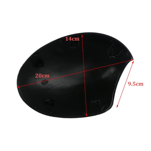 Left Door Mirrors Cover Wing  For Mini Cooper R55 R56 R57 R58  R60 Gloss Black - Picture 2 of 10