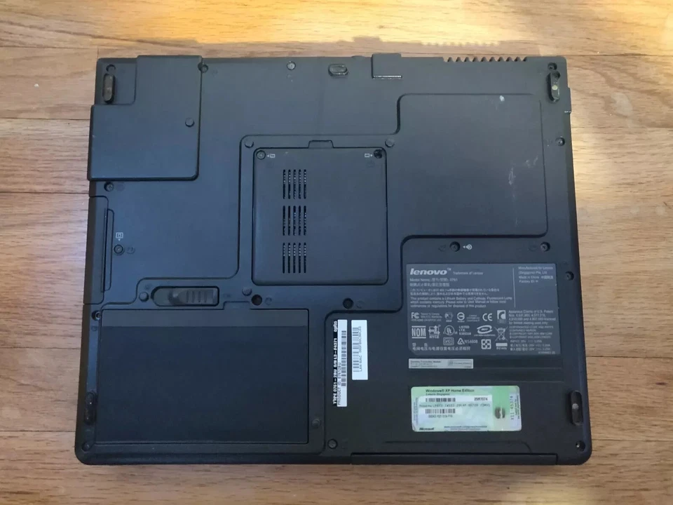 COMO ESTÁ Lenovo 3000 C100 1.5Ghz Intel Celeron M 1.5GB RAM SIN HDD/Cargador/Leer descripción Foto 4 de 4