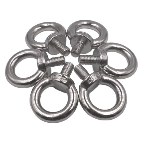 Ring Schraube Mutter Öse Schrauben Edelstahl A2 rostfrei M6 M8 M10 M12 DIN 580 - Bild 4 von 12