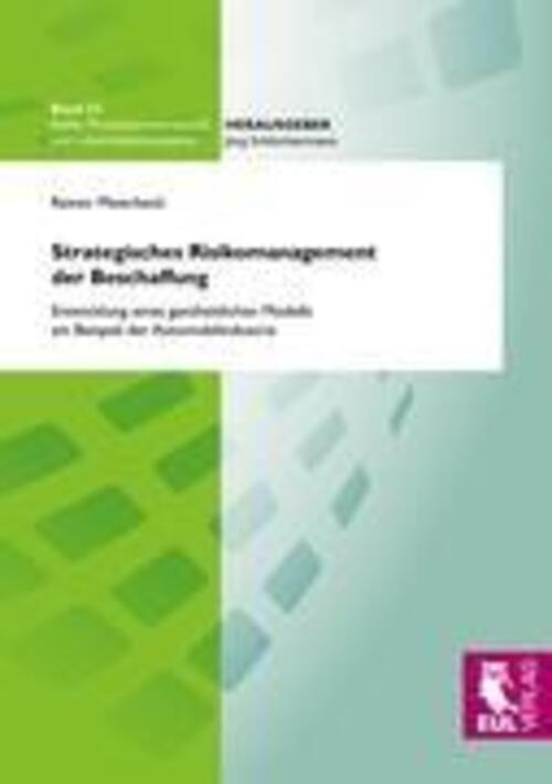 Thumbnail - Strategisches Risikomanagement Der Beschaffung | Reiner Meierbeck |