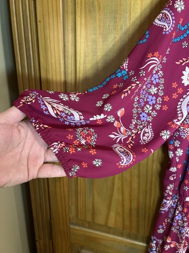 Boutique Brand Floor Length Dress. NWOT Size 2x Beautiful Dress & Super Soft!! - Picture 5 of 9