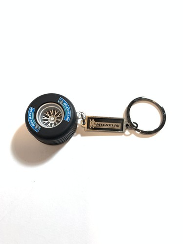 F1 F 1 keychain Michelin tire keychain F1 racing real tires wheel keychain - Picture 2 of 3