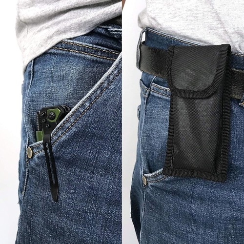 Professional 6-in-1 Tactical Folding Knife - Multi-Tool for Outdoor Emergencies - Picture 8 of 9