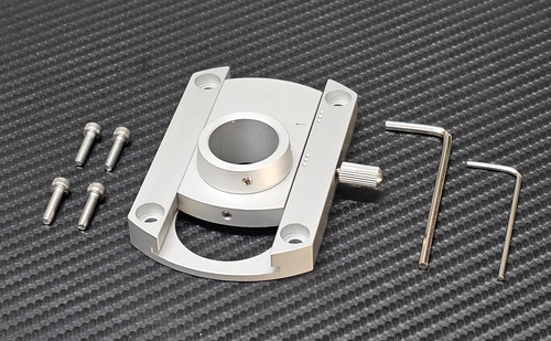 Arm Base / Slider / Tonearm Board for Tonearms Pillar Fix. 20mm aluminium alloy - Picture 2 of 4