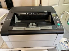99.99% Life Left fi-6800 Desktop Fujitsu Production Document Scanner, 586 scans