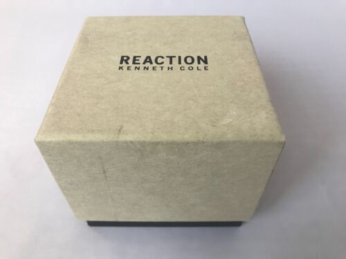Kenneth Cole Reaction Men's Sports Watch Quartz Grey Silicone Strap - Picture 5 of 5