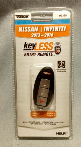 Dorman Nissan/ Infiniti 2013-2016 Keyless Entry Remote