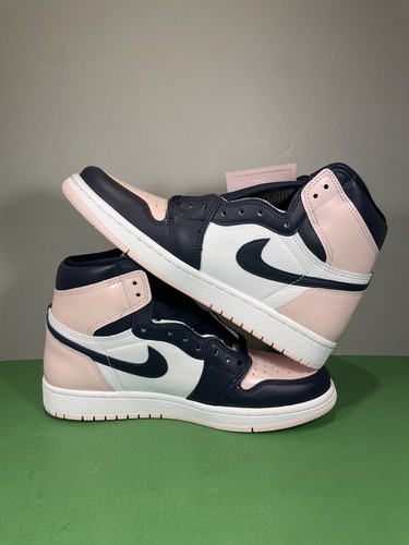Nike Air Jordan 1 Retro High Damen Größe 8 US Pink Barbie Atmosphäre Bubblegum - Bild 9 von 10