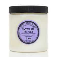 Premium MOWRAH butter cold pressed 100% pure refined fresh skin body nails care