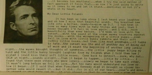Tom Clay Detroit área Beatles Booster Club President - ¡Carta y grabación de 45 EP! - Imagen 5 de 5