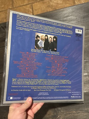 DEF LEPPARD レーザーディスク DEF LEPPARD Live / In The Round JAPAN Laser Disc LD VAL-3097