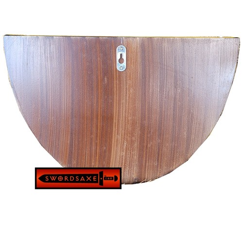 Legend of Zelda Hylian Crest Targa da Parete in Legno Acciaio Placcato Decorazione Link Blu - Foto 2 di 5