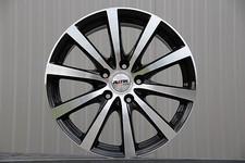 VW Bus T5 T6 T6.1 Multivan Satz 18 Zoll Felgen Alufelgen P69 schwarz poliert ABE