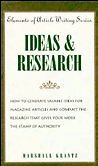 Ideas and Research (Elements of Article Writing)-Marshall Krantz - Picture 1 of 1