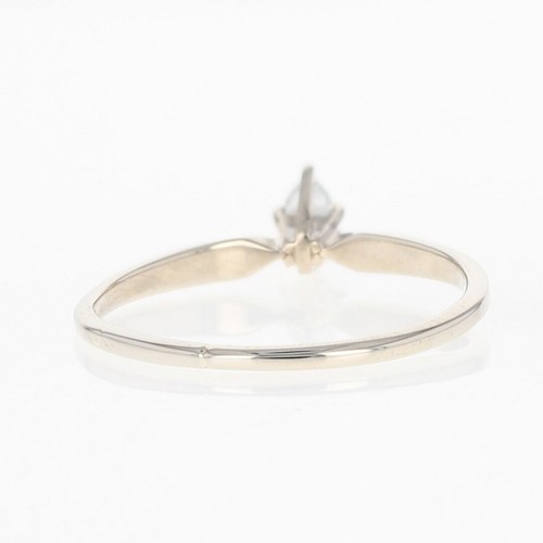.20ct Pear-Shaped Diamond Solitaire Engagement Ring 14k White Gold Size 9.5 - Picture 5 of 6