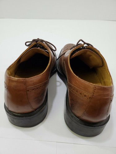 Cole Haan Brown Leather Wingtip Oxford Dress Shoes Men's Size 8.5 M - Picture 6 of 10