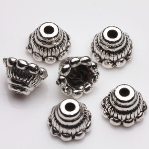 20pcs Tibetan Silver Tone beads cap charm End Bead Caps 13mm A3226