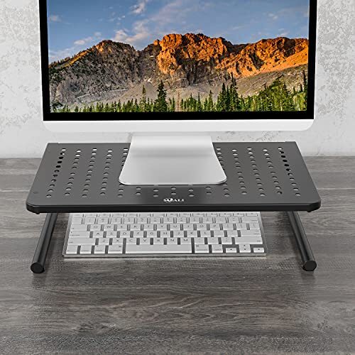 Heavy Duty Monitor Stand Riser for Computer, Laptop, Printer, Notebook and All - Picture 1 of 12