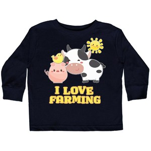 Inktastic-I-Love-Farming-Farm-Animals-Toddler-Long-Sleeve-T-Shirt-Fun-Future