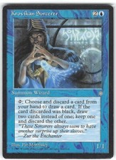 Krovikan Sorcerer Common Magic MtG x1 Ice Age MP