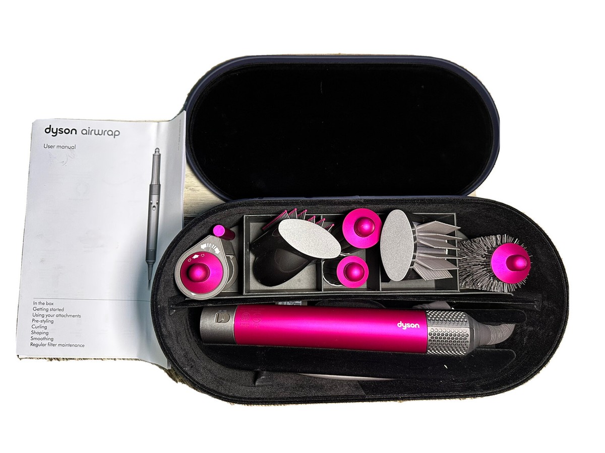 Dyson Airwrap 美容家電 付属品付き Dyson Airwrap Complete Multi Styler - Nickel/Fuchsia for