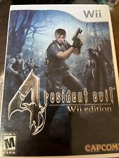 Resident Evil 4 Wii Edition (Nintendo Wii, 2007) Complete FAST SHIPPING