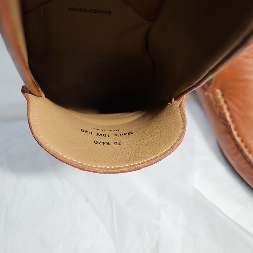 Johnston Murphy Men's Cresswell Venetian 20-8470 Cognac Comf Dress Shoes Sz 10W - Picture 19 of 19