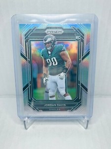2022 Panini Prizm JORDAN DAVIS Silver Prizm Rookie #371 Eagles