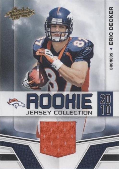 2010 Panini Absolute Memorabilia Eric Decker #14 - 1 of 2