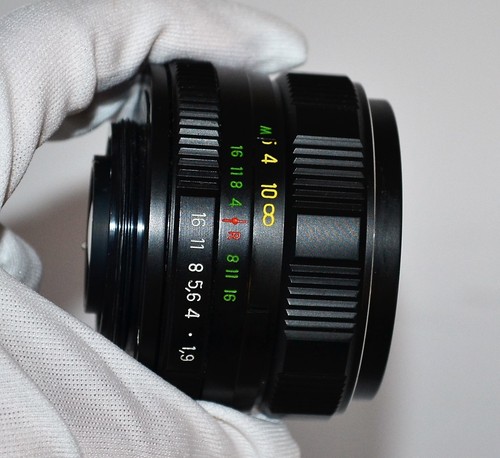 NEAR EXC! SOVIET USSR MC ZENITAR-M lens, f1.9/50mm M42 MOUNT - Picture 10 of 10