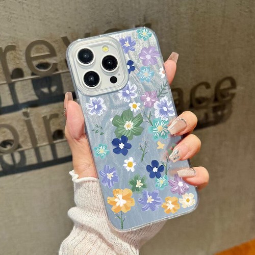 Case For iPhone 16 15 Pro Max 14 13 12 11 ShockProof Flower Hard PC Phone Cover - Picture 9 of 9