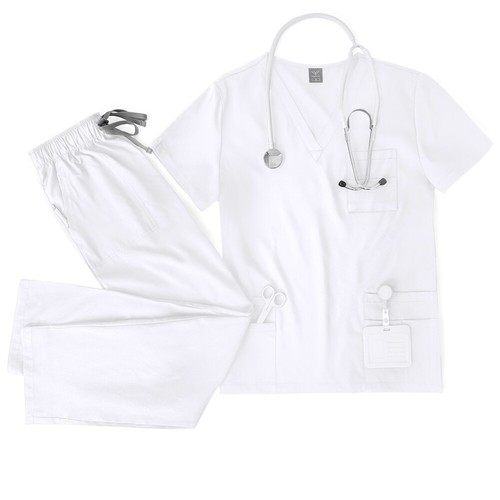 Medizinisches Krankenpflege Peeling Uniform Set Männer Frauen Zahnpeelings Großhandel anpassen - Bild 7 von 28