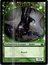 Spider Token Magic The Gathering Journey Into Nyz Light Play