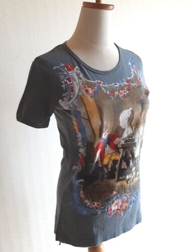 Vivienne Westwood Gold Label Kurzarm T-Shirt Boucher Skulptur Junge Print S - Bild 12 von 13