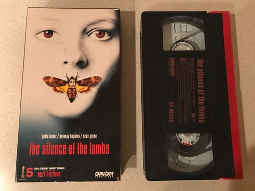 The Silence of the Lambs (VHS, 1991) Jodie Foster, Anthony Hopkins - Picture 1 of 3
