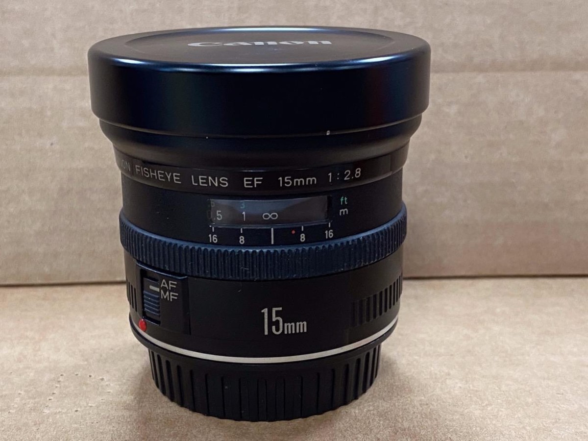 Canon FISHEYE LENS EF 15mm f2.8　フィッシュアイ フィッシュアイ FD15mm F2.8 S.S.C. - キヤノンカメラミュージアム