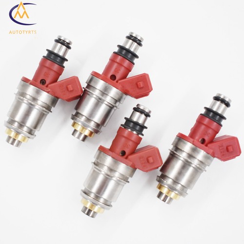 4× Fuel Injectors For Nissan D21 1990/1991/1992/1993 1994 Pickup 2.4 16600-86G00 - Picture 2 of 6