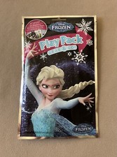 Disney Frozen Play Pack Grab Go, 4 Crayons, 25 Stickers And Coloring Book, New