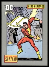 1992 Impel DC Comics Cosmic SHAZAM! #14 Silver Age Hero Heritage