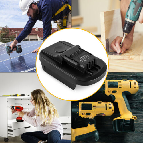 Akku Adapter für Dewalt für Milwaukee 18 V Li-Ion Akku konvertieren in für Worx - Bild 3 von 9