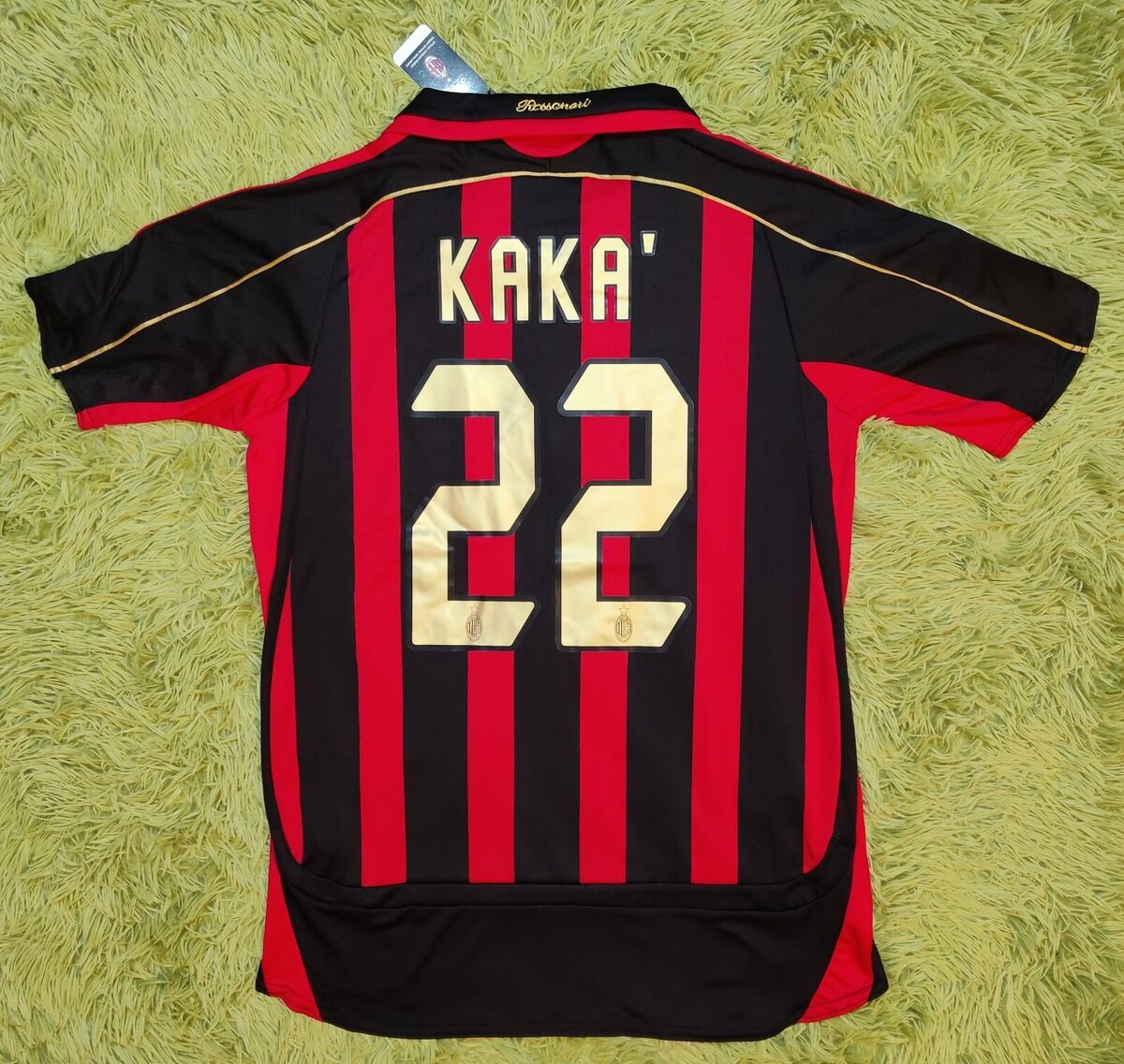 AC Milan 2006/07 Kaka 22 Home Retro Vintage Soccer Football