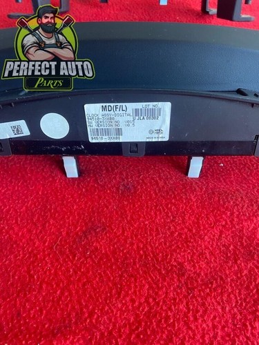 2014 - 2016 Hyundai Elantra Digital Clock Assembly W/ Bezel Trim 94510-3XAB0 OEM - Picture 6 of 13
