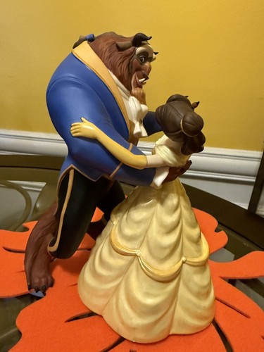WDCC Tale as old as time 1028636 Disney's Beauty & the Beast Signed W/signed COA