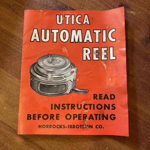 HORROCKS-IBBOTSON Utica Automatic Fly Fishing Reel No.6 Box Papers. - Picture 7 of 12