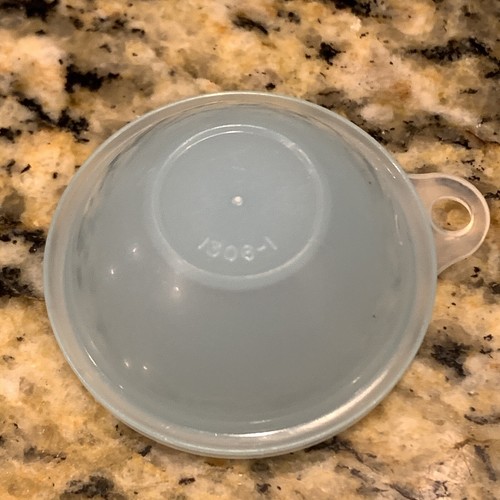 Tupperware Keychain Wonderlier Bowl Mini Key Chain Gadget Vtg Pastel Blue 1306-1 - Bild 7 von 8